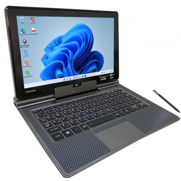 【中古パソコン】東芝 dynabook V714 中古 2in1 タブレット 今だけマウス ノート 選べるカラー Office Win11 ドックキー・ペン付[Core i5 4210Y 4GB 128GB 無線 カメラ 11.6型] :良品sub_image1