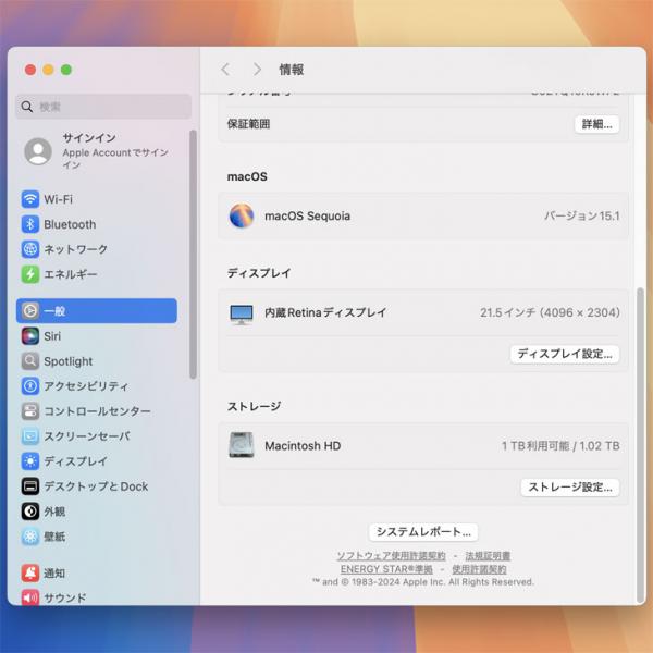 Apple iMac 21.5inch MRT42J/A A2116 4K 2019 一体型 選べるOS [Core i7 8700 3.2GHz メモリ32GB SSD1TB 無線 BT カメラ 21.5インチ ] :良品sub_image8