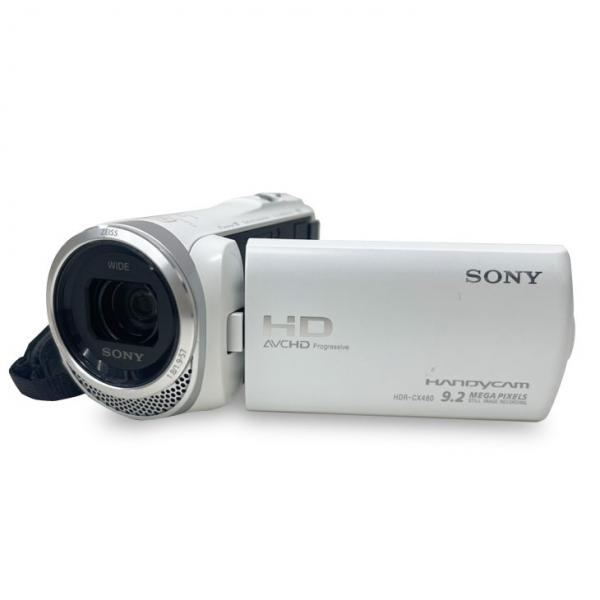 SONY HANDYCAM HDR-CX480 デジタルビデオカメラ ハンディカム 251万画素 32GBメモリ 光学式手ブレ補正　 バッテリー　ポーチ付き　ホワイト:良品sub_image8