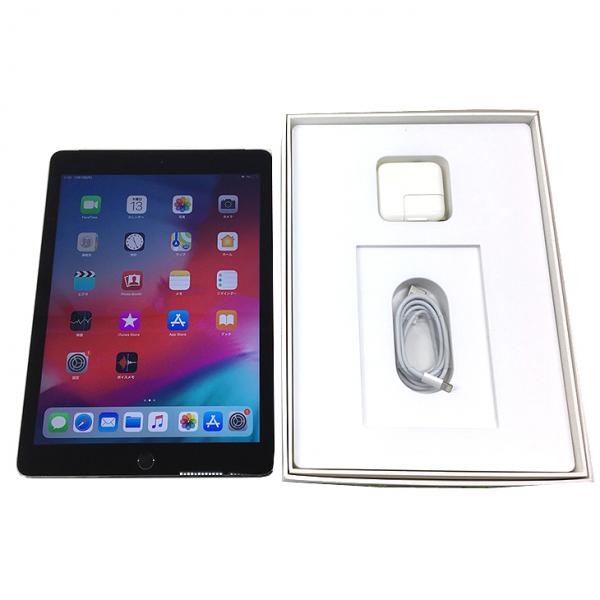 Apple iPad Air2 MGGX2J/A Retina au Wi-Fi+Cellular 16GB指紋認証 選べるオリジナルカラー [ A8X 16GB(SSD) 9.7インチ iPadOS iPadOS 15.8.3  スペースグレイ ] :良品 中古sub_image8