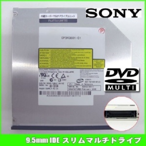 SONY AD-7910A 4x DVD±RW DL ノート用 9.5mm IDE マルチドライブ