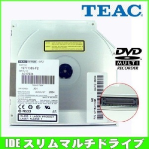 TEAC DV-W28E 8x DVD±RW DL ノート用 IDE マルチドライブ