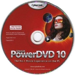 DVD・ブルーレイ書込再生ソフト  CyberLink PowerDVD10/P2GO BDXL対応/3D対応 OEM版