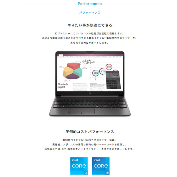 【新品パソコン】HP ProBook 250R G9 9R4K9AV-AAAF ノート Windows11 第13世代 HD [Core i5 1335U メモリ16GB SSD256GB 無線 カメラ テンキー 15.6型]:新品sub_image4