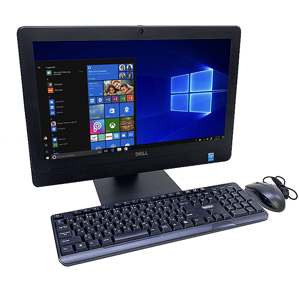 DELL OPTIPLEX 3030 AIO 中古 19.5型 一体型デスクトップパソコン Wind10 無線 カメラ [corei5 4590S 3.0GHz メモリ8G SSD512GB DVDマルチ]sub_image1