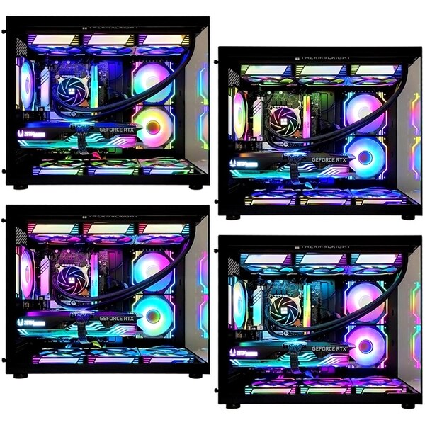 ゲーミングPC 海景房 GMQ360 ブラック Radeon RX7900XTX Ryzen9 9950X3D  Win11 SSD500GB 16GB CPU水冷ファン ゲーミング PASOUL 極sub_image2