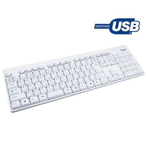 3R SYSTEM USB接続キーボード keeece 3R-3R-KCKB04UWT[ホワイト]