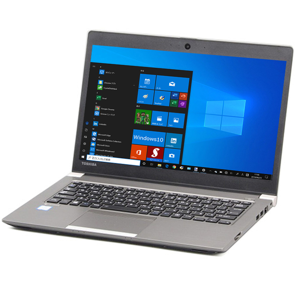 【新品パソコン】東芝 DynaBook R63/M A6PT295N112L Win10Pro Windows11対応 バッテリ長持ち 第8世代 [core i3 8130U 4GB SSD128GB   カメラ　13.3型]:新品sub_image3