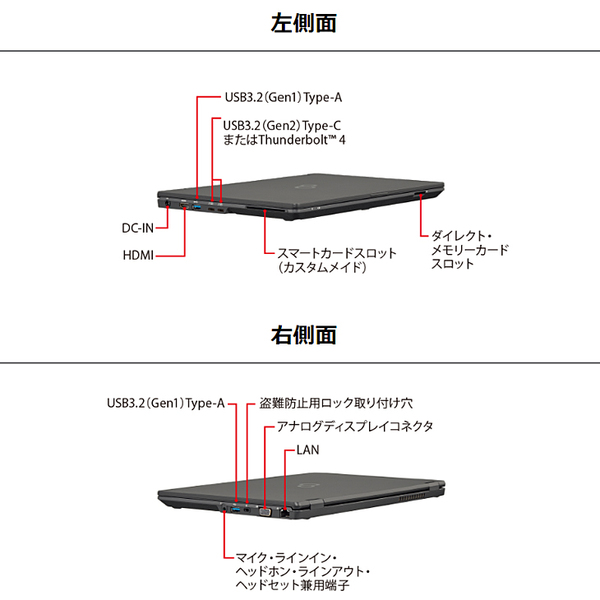 【新品パソコン】富士通 LIFEBOOK U7311/F FMVU38032  Win10Pro Windows11対応 第11世代 フルHD [Core i5 1135G7 8GB 256GB カメラ 13.3型]:新品sub_image4