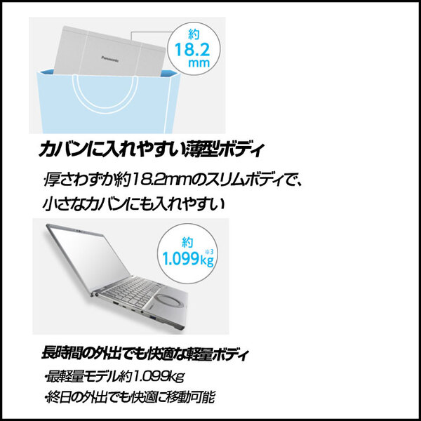 【新品パソコン】Panasonic Let's note  CF-FV5TDFAS ノート Win11 [Core Ultra 5 メモリ16GB SSD512GB カメラ 無線 14型]:新品sub_image6