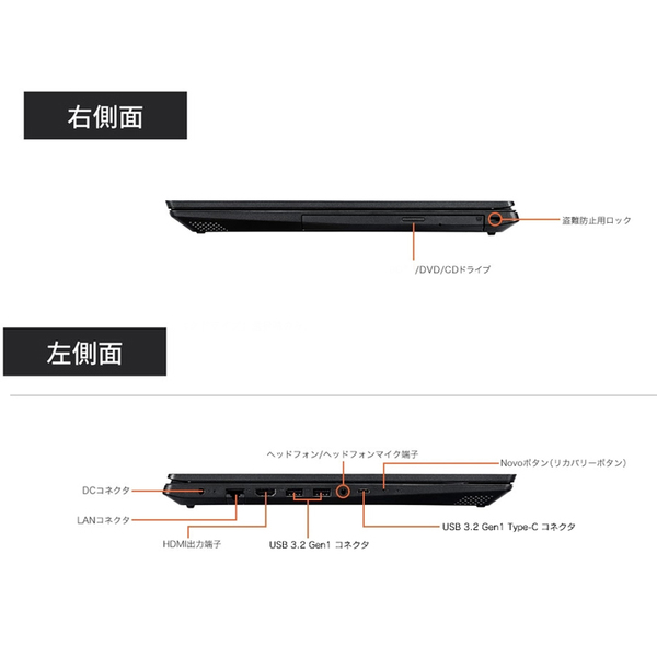 【新品パソコン】NEC LAVIE Direct NS Office2021付 ノート Win11 第6世代  BTマウス [Celeron 6305 8GB 256GB マルチ テンキー カメラ 15.6型 カームブラック] :新品sub_image5