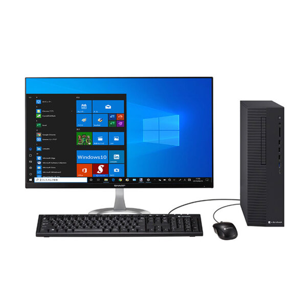 TOSHIBA  DynaDesk DT200/U 新品デスクトップ ハイパワー 4画面同時出力  Win10 第12世代[Core i5 12500 16GB 256GB 無線　BT マルチ]:新品sub_image2