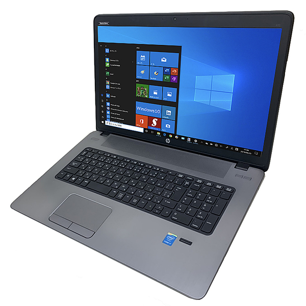 HP 470G2 中古 ノート テレワーク応援!Office Win10 テンキー カメラ  指紋[Core i3 5010U 2.1GHz 8GB SSD512GB マルチ 無線 17.3型]:良品sub_image1
