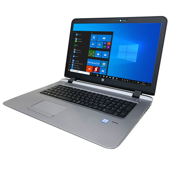 【中古パソコン】HP PROBOOK 470G3 中古 ノート テレワーク Office Win10 第6世代 テンキー カメラ [core i5 6200U 8GB SSD512GB マルチ 無線 BT 17.3型]:訳ありsub_image1