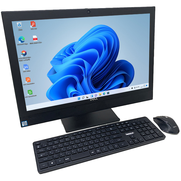 DELL OptiPlex 5250 AIO 中古 一体型デスク Office Win11 or Win10  第7世代 無線キー・マウス付[Core i5 7500 メモリ8GB SSD512GB マルチ 無線 カメラ 21.5型]:良品sub_image2