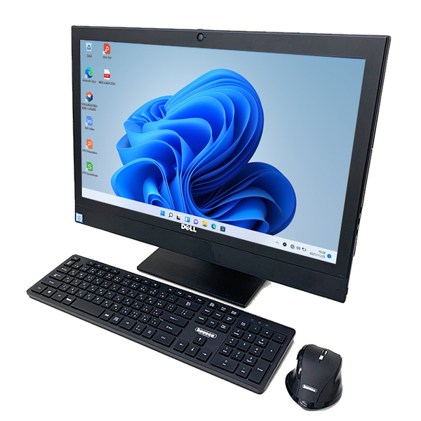DELL OptiPlex 5250 AIO 中古 一体型デスク Office Win11 or Win10  第7世代 無線キー・マウス付[Core i5 7500 メモリ8GB SSD512GB マルチ 無線 カメラ 21.5型]:良品sub_image3