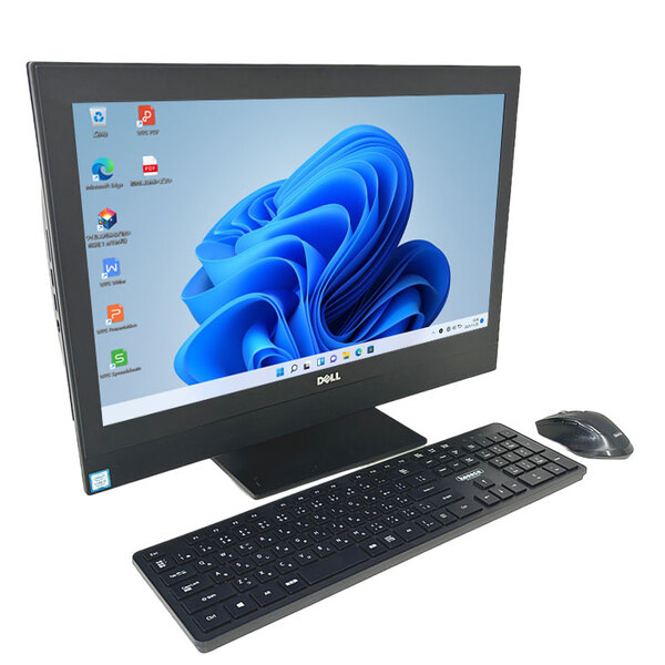 【中古パソコン 今だけWebカメラプレゼント】DELL OptiPlex 5250 AIO 中古 一体型デスク Office Win10 or Win11 キー・マウス[Core i5 7500 8GB SSD512GB マルチ 21.5]:訳ありsub_image2