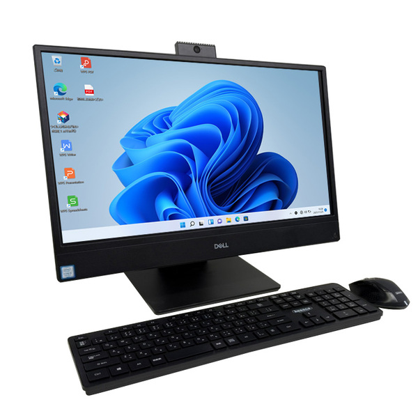 【省スペースで便利!オールインワン】DELL OPTIPLEX 5270 AIO 中古 キーボードマウス 一体型デスク Win11 Office  第9世代[Corei5 9500メモリ8GB SSD256GB 無線 BT 21.5型]:良品sub_image4