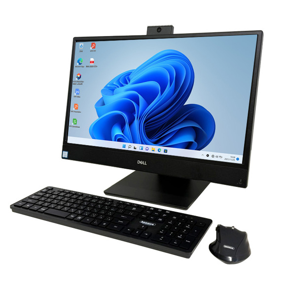 【省スペースで便利!オールインワン】DELL OPTIPLEX 5270 AIO 中古 キーボードマウス 一体型デスク Win11 Office  第9世代[Corei5 9500メモリ8GB SSD256GB 無線 BT 21.5型]:良品sub_image5