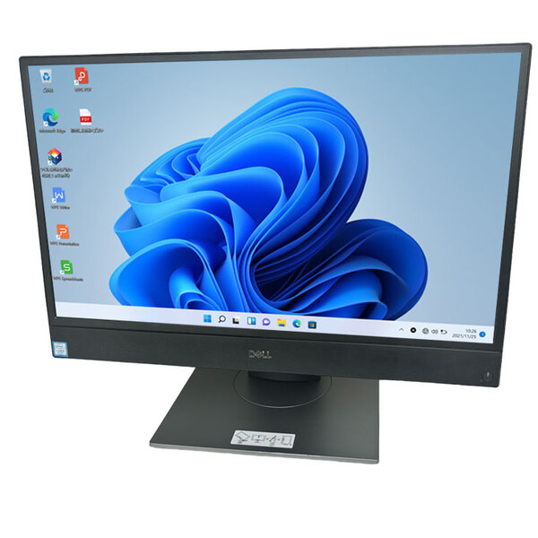 【今だけデータ用HDD 1TB増設済み】DELL OptiPlex 5270 AIO 中古 一体型デスク Office Win10 第9世代 無線キー・マウス付[Core i5 9600 メモリ8GB SSD512GB+HDD1TB 無線 カメラ 21.5型]:良品sub_image3