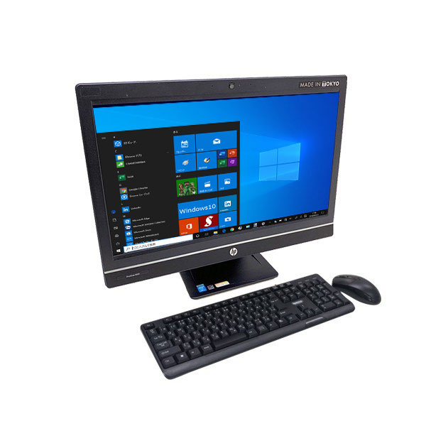HP ProDesk 600 AIO 中古 21.5型  一体型デスクトップパソコン Win10 カメラ [corei5 4690s 3.2GHz メモリ8G SSD256GB マルチ]sub_image1
