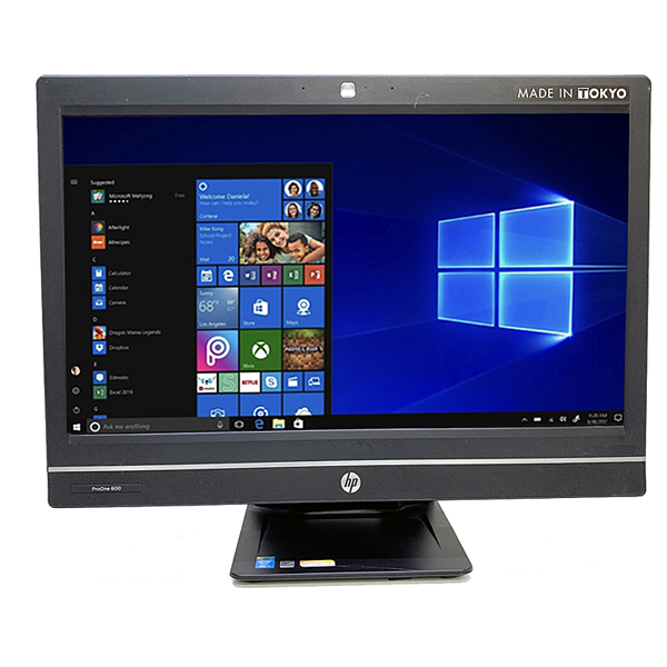 【中古パソコン】HP ProDesk 600 AIO 中古 21.5型 ハイブリッド 一体型デスクトップ Win10 [corei5 4570S 2.9GHz 8G SSD128GB+HDD500GB ROM]訳ありsub_image2