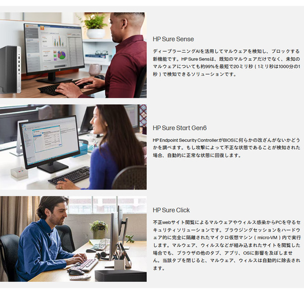 【中古パソコン】HP ProOne 600G6 AIO 一体型 デスクトップ パソコン Office Win11 第10世代 無線キー・マウス付[Core i5 9500T 16GB 512GB カメラ 21.5型]:良品sub_image4