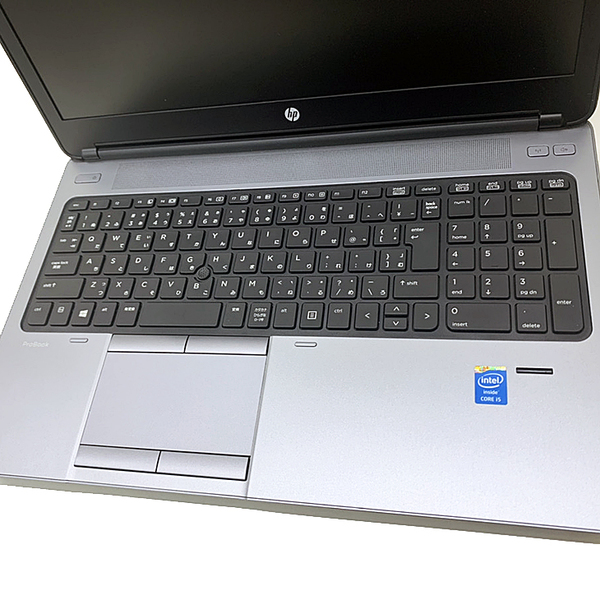 【中古パソコン】HP PROBOOK 650G1 中古 ノート Office Win10 テンキー 無線 BT カメラ 指紋 [core i5 4200M 2.5GHz 8GB SSD256GB マルチ 15.6型 ] :訳ありsub_image2
