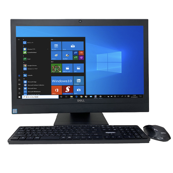 【中古パソコン】DELL OptiPlex 7450 AIO 中古 一体型デスク Office Win11orWin10 第7世代 無線キー・マウス[Core i5 7500 8G SSD512GB マルチ 無線 カメラ 23.8型]:アウトレットsub_image2