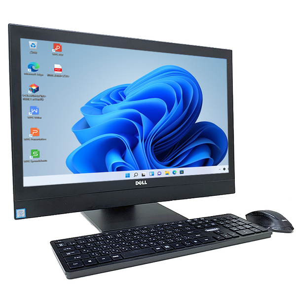 DELL OptiPlex 7450 AIO 中古 一体型デスク Office Win10 or Win11 第7世代 キー・マウス[Core i5 7500 メモリ8GB SSD512GB マルチ 無線  23.8型]:良品sub_image2