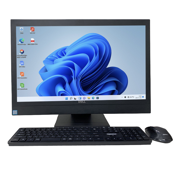 DELL OptiPlex 7450 AIO 中古 一体型デスク Office Win10 or Win11 第7世代 キー・マウス[Core i5 7500 メモリ8GB SSD512GB マルチ 無線  23.8型]:良品sub_image3
