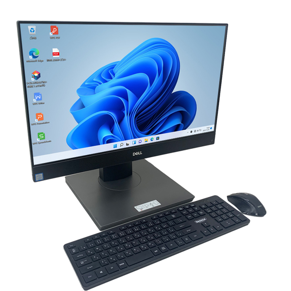 【今だけメモリ倍増】DELL OptiPlex 7460 AIO 中古 一体型デスク Office Win10 or Win11 キー・マウス[Core i5 8500 メモリ16GB SSD512GBのハイブリッド仕様  マルチ 無線 23.8]:良品sub_image2