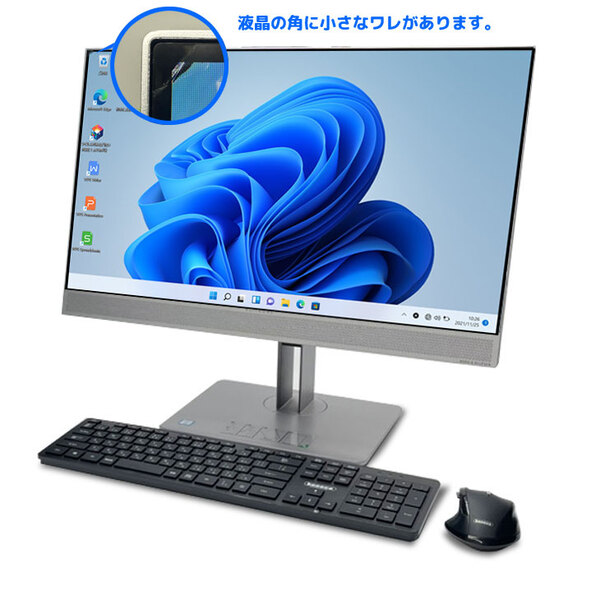 HP ProOne 800G4 AIO 中古 23.8型 一体型デスクトップ  Windows11 Office カメラ [Core i5 8500 メモリ8GB SSD512GB ROM 無線　23.8型]:訳ありsub_image3