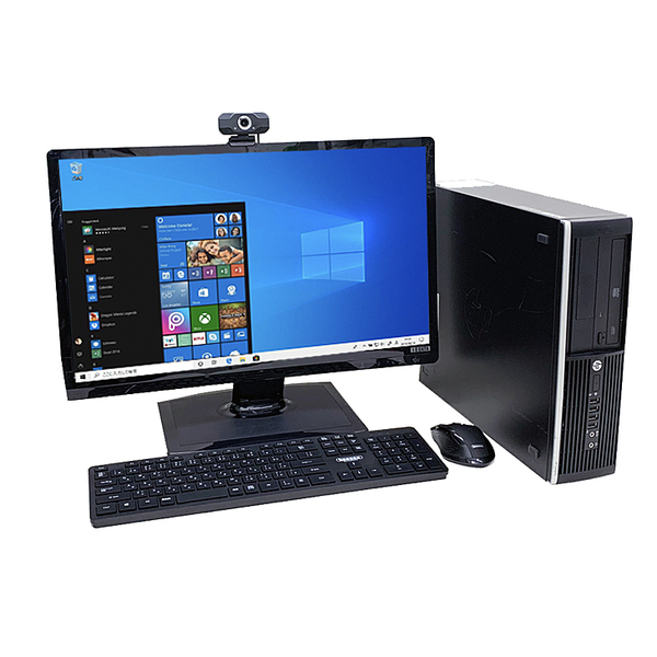HP 8200 SFF セット 中古パソコン フルHDカメラ 24型液晶 無線キー・マウス Win10 Office [corei5 2400 3.1GHz 8GB SSD256GB　マルチ]:良品sub_image1