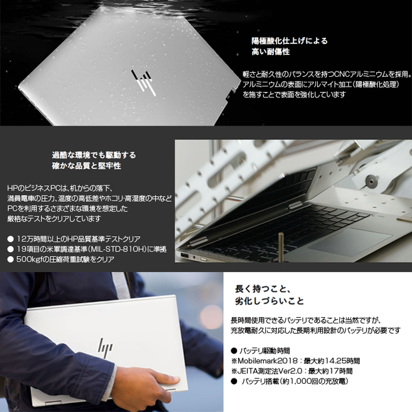 【中古パソコン】HP EliteBook 830 G8 Win11Pro[Corei7 1185G7 メモリ32GB SSD512GB 無線 カメラ Type-C 13.3型 フルHD 13.3型]:良品sub_image5