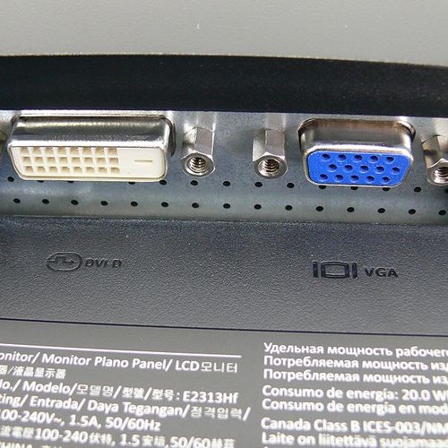 DELL 23インチワイド 液晶モニタ  E2313HF 解像度 1900×1080 DVI　D-SUB :良品sub_image4