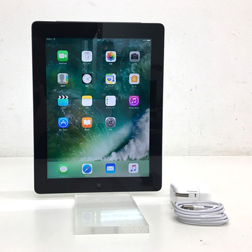 Apple iPad 第4世代 MD522J/A Retinaディスプレイ Wi-Fi Cellurar 16GB  [ A6X 1.4GHz 16GB(SSD) 9.7インチ OS.10.3.4 Black] :良品 中古sub_image1