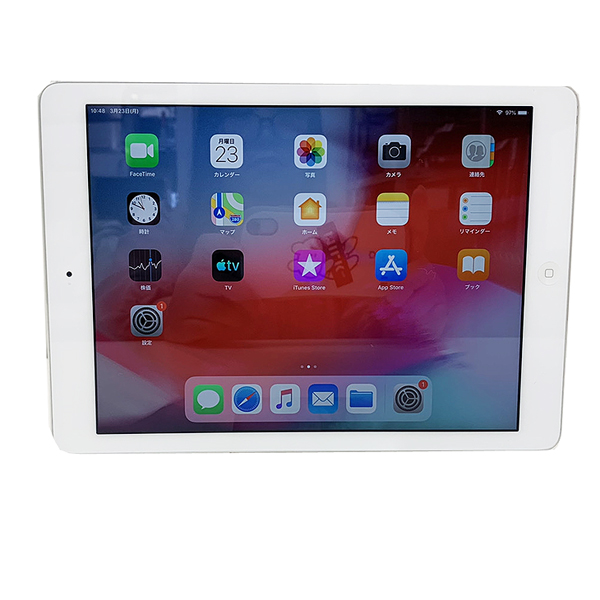 【新品バッテリに交換済】Apple iPad Air Retinaディスプレイ  Wi-Fiモデル 16GB MD788J/B 選べるカラー [Apple A7&M7  16GB(SSD) 9.7インチ OS 12.5.7 Silver ] :良品 中古  本体sub_image3