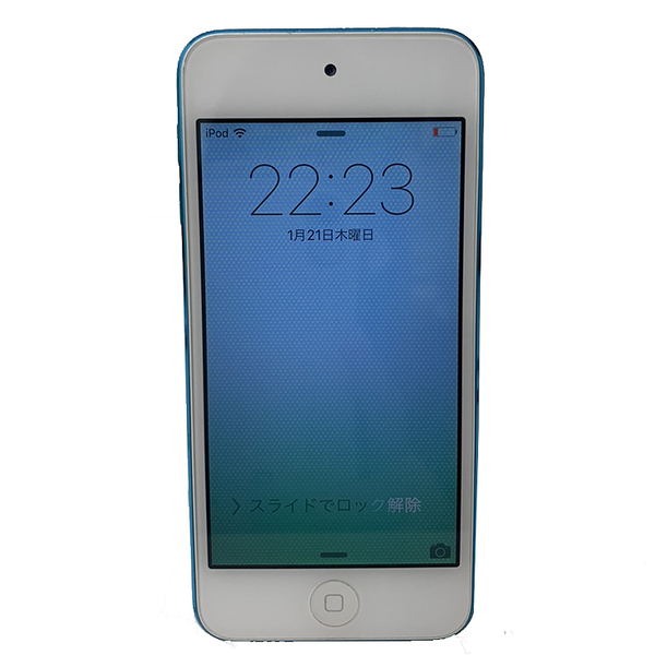 Apple iPod touch 第5世代  MGG32J/A 16GB [16GB 4インチRetinaディスプレイ Bt Wi-fi カメラ iOS9.3.5 ブルー] :良品 中古 アイポッドsub_image1