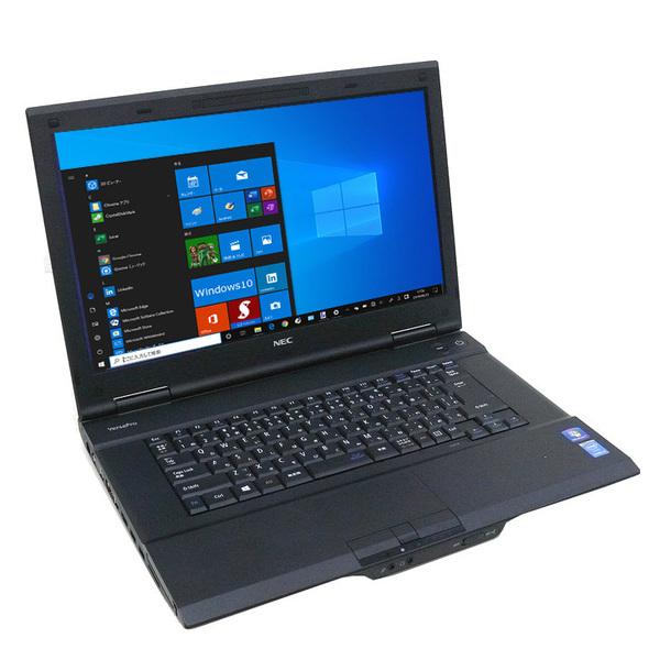 NEC VK27M 中古 ノートパソコン Office Win10 Home 第3世代 高速SSD [corei5 3340M 2.7GHz 4G SSD128GB  無線 15.6型  ] :良品sub_image1