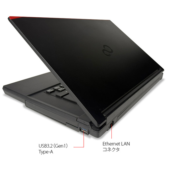 【おすすめスタンダードノート】富士通 LIFEBOOK A5510/D 中古 ノートパソコン Office Win11 第10世代 [Core i5 10210U 8GB SSD256GB 15.6型 HD 無線]:良品sub_image6