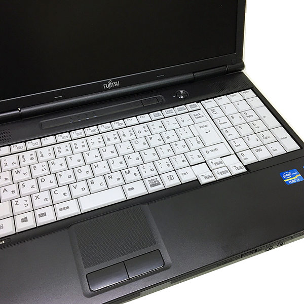 【中古パソコン】富士通 A572 中古 ノートパソコン Office Win10  第2世代 テンキー [core i3 2370M 2.4GHz 4G SSD128GB DVD-ROM 15.6型 A4 HDMI USB3.0] :アウトレットsub_image2