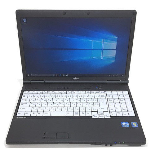 【中古パソコン】富士通 A572/E 中古 ノートパソコン Office Win10 大画面 テンキー [core i5 3320M 2.6GHz 8G SSD240GB マルチ 15.6型 A4 USB3.0 無線]:アウトレットsub_image1