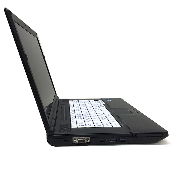 【中古パソコン】富士通 A572F 中古 ノート Office Win10 高速SSD塔載 第三世代 [core i5 3320M 2.6GHz 8G SSD128GB マルチ 15.6型 A4 USB3.0 HDMI無線]:アウトレットsub_image3