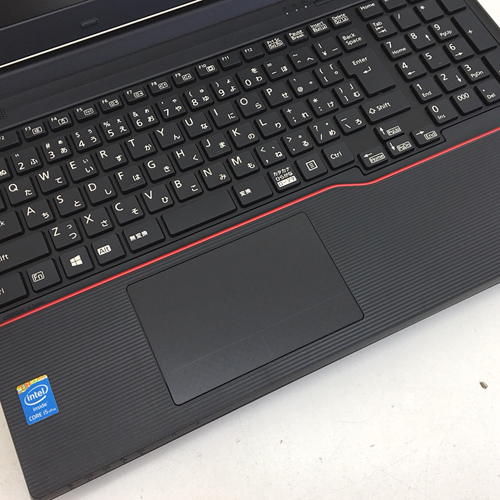 【中古パソコン】富士通 A574 中古 ノートパソコン Office Win10 Home SSD塔載 テンキー 第4世代 [corei5 4210M 2.6GHz 4GB SSD256GB ROM 15.6型 A4]:訳あり品sub_image1
