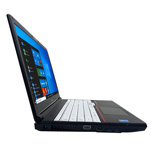 【中古パソコン】富士通 A574 中古 ノートパソコン Office Win10 Home 白テンキー  第4世代 [corei5 4310M 2.7GHz 8GB SSD256GB カメラ BT 無線 マルチ 15.6型 A4]:良品sub_image3