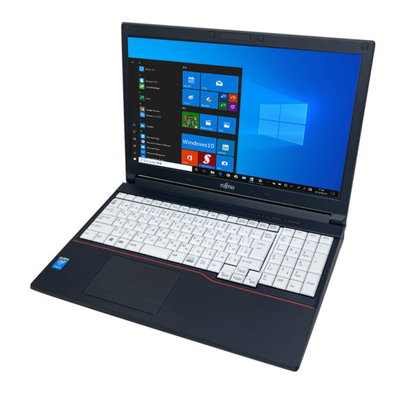 【中古パソコン】富士通 LIFEBOOK A574/M 中古 ノートパソコン Office Win10 高速SSD塔載 第4世代 テンキー [Core i3 4100MU 4GB SSD128GB DVD-ROM  無線 15.6型 ] :良品sub_image3