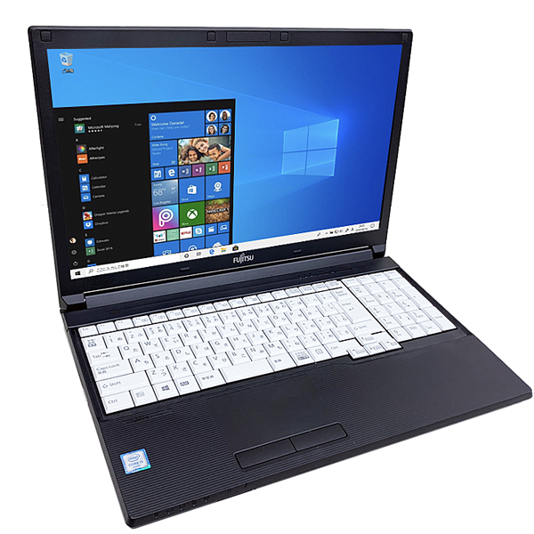 【中古パソコン】富士通 LIFEBOOK A576 中古 ノートパソコン Office 選べるWin11 or Win10 テンキー [Core i5 6200U 8GB SSD512GB マルチ カメラ BT 無線 15.6型 ] :良品sub_image1