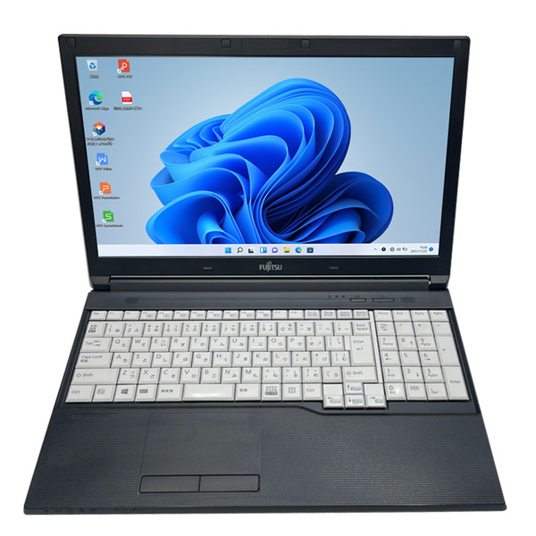 【中古パソコン】富士通 A576/RX 中古 ノートパソコン Office Win11 入門機に 高速SSD塔載 第6世代 テンキー [corei3 6006U 8GB SSD128GB マルチ 無線 15.6型]:アウトレットsub_image2