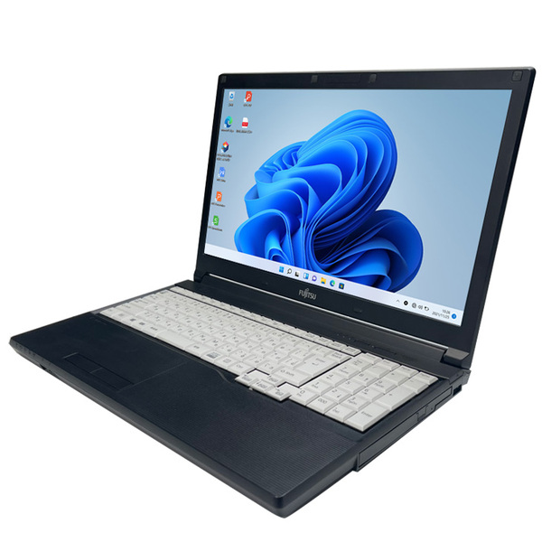 【中古パソコン】富士通 A576/RX 中古 ノートパソコン Office Win11 入門機に 高速SSD塔載 第6世代 テンキー [corei3 6006U 8GB SSD128GB マルチ 無線 15.6型]:アウトレットsub_image3